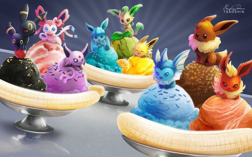 Eevee Banana Splits by TsaoShin Eevee Banana Splits by TsaoShin