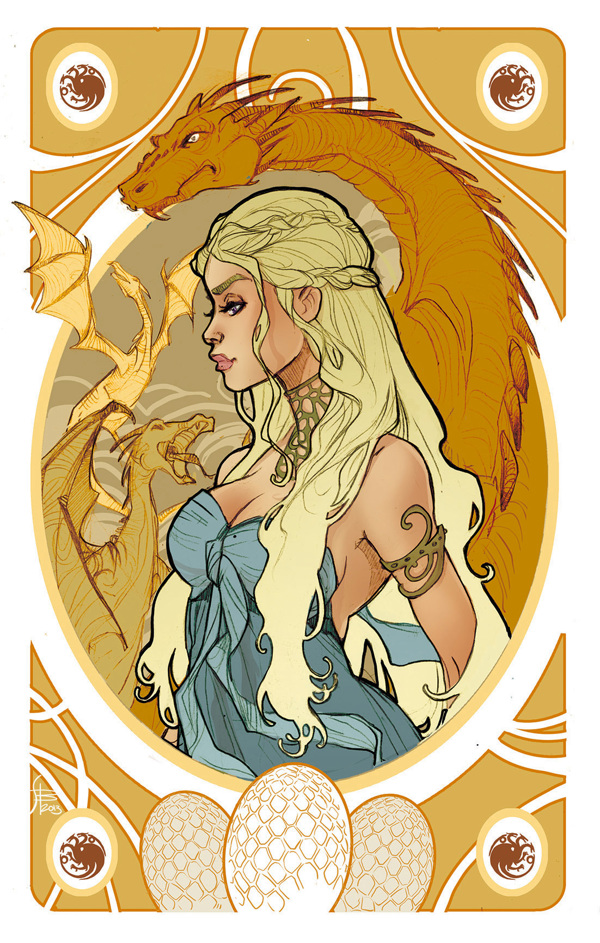Game of Thrones' Cards by Simona Bonafini Game of Thrones' Cards by Simona Bonafini