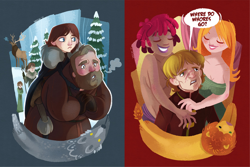 GoT Illustrations by SADCAT GoT Illustrations by SADCAT
