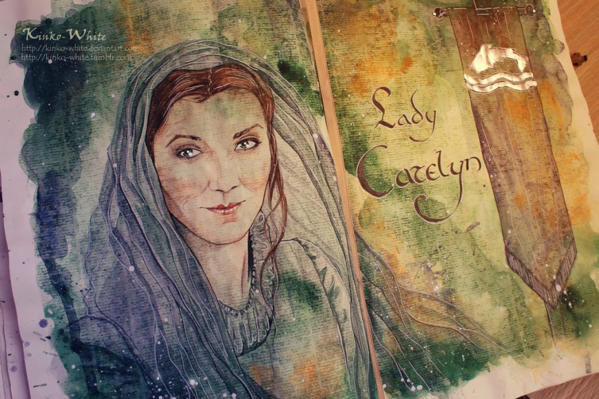 Watercolor GoT Character Portraits by Kinko-White Watercolor GoT Character Portraits by Kinko-White