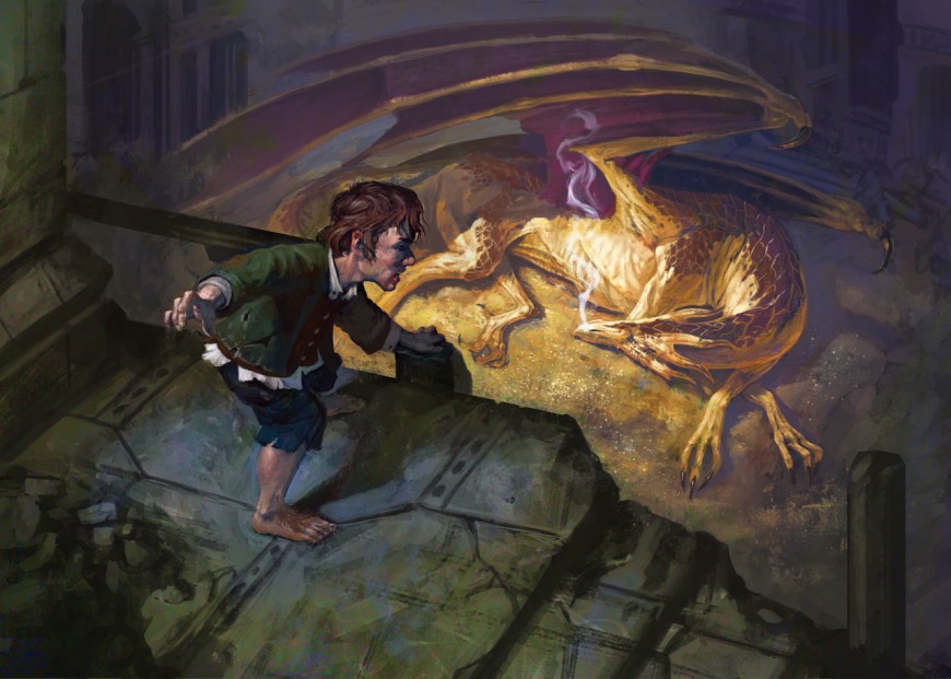 bilbo_and_smaug_by_diegogisbertllorens-d5o46cw