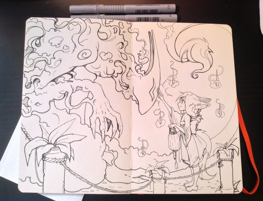 Moleskine: Restless by Kate-FoX Moleskine: Restless by Kate-FoX
