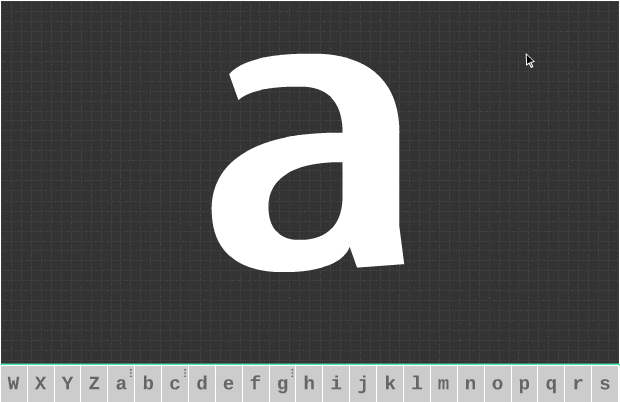 add glyph alternates add glyph alternates