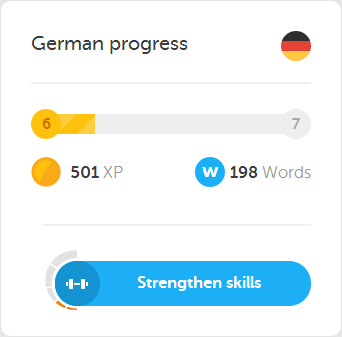 Duolingo Progress