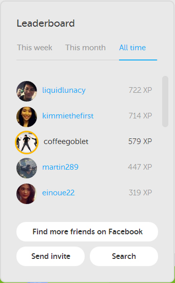Duolingo Rank