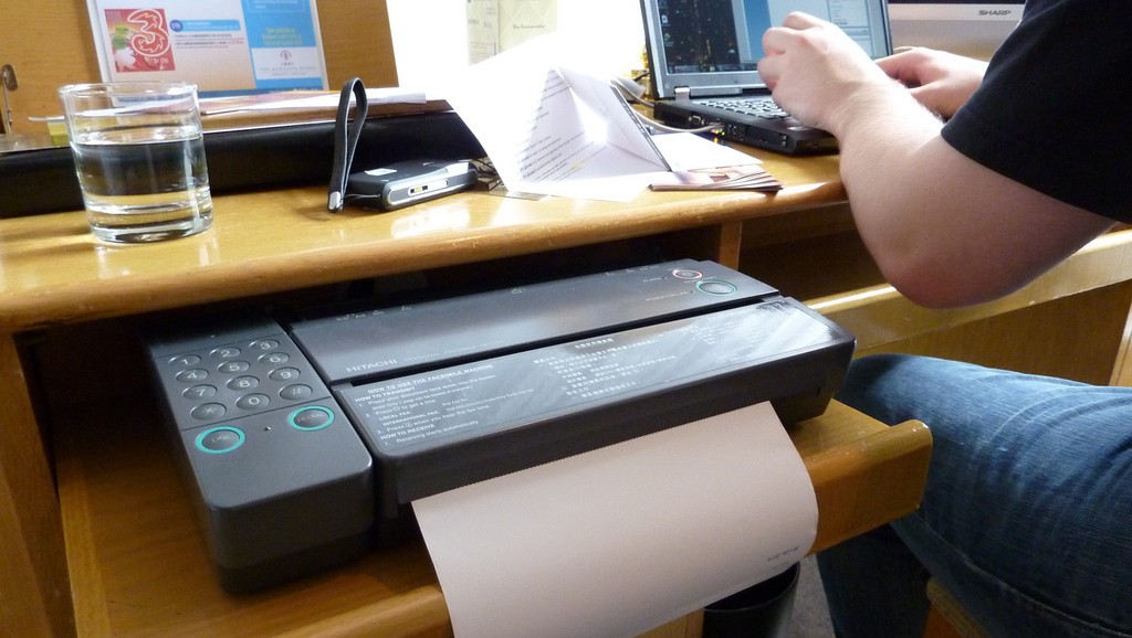 Receiving a FAX