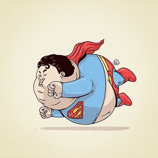 1. Chunky Superman
