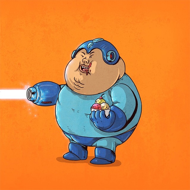Chunky Mega Man