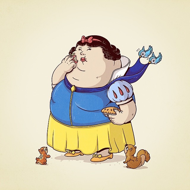 Chunky Snow White