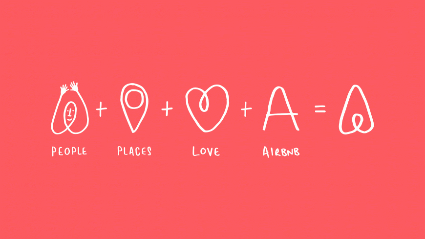 redesigned airbnbs new logo and its parodies logo parodies