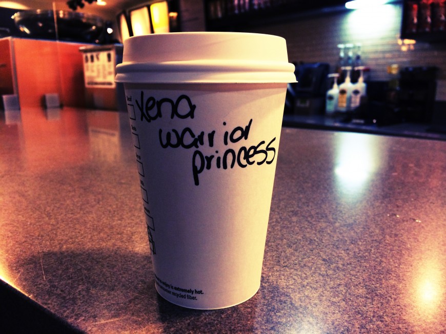 Xena Cup At Sbucks