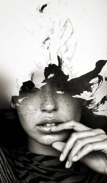 Gorgeous Multiple Exposure Portraits by Antonio Mora
