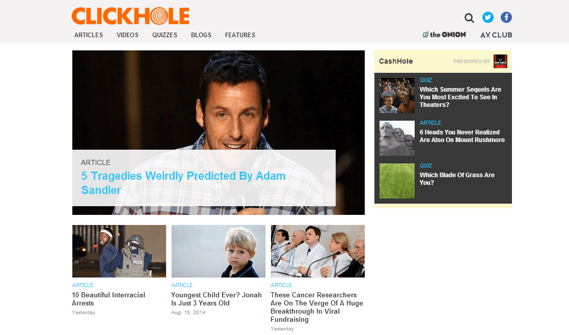 Clickhole