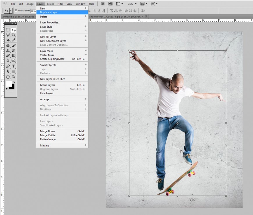 Step 05 - Duplicate layer