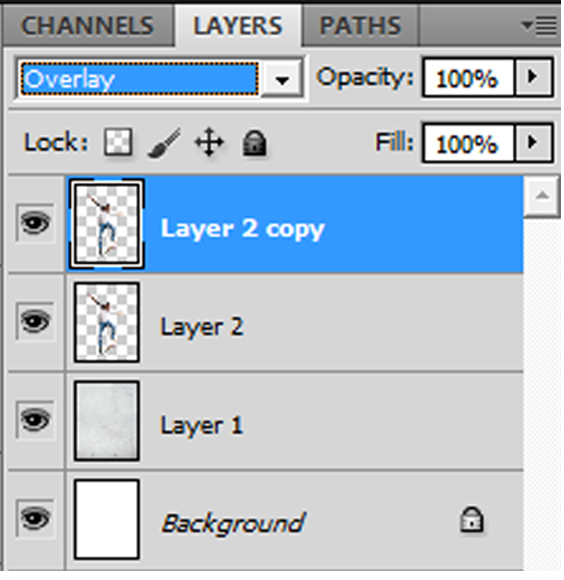 Step 06 - Select the duplicate layer