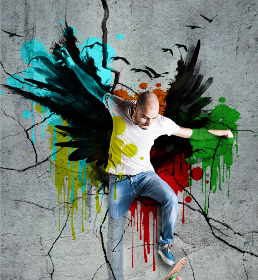 Step 32 - Add splat - Result
