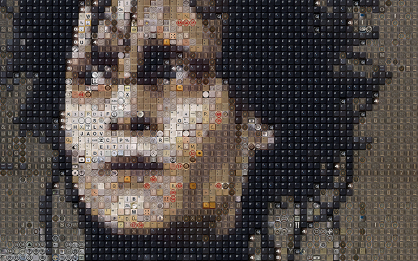 Amazing Keyboard Art by Guy Whitby