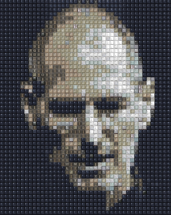 Amazing Keyboard Art by Guy Whitby