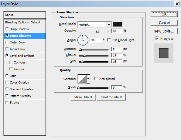 5_go to layer effect Set it as shown