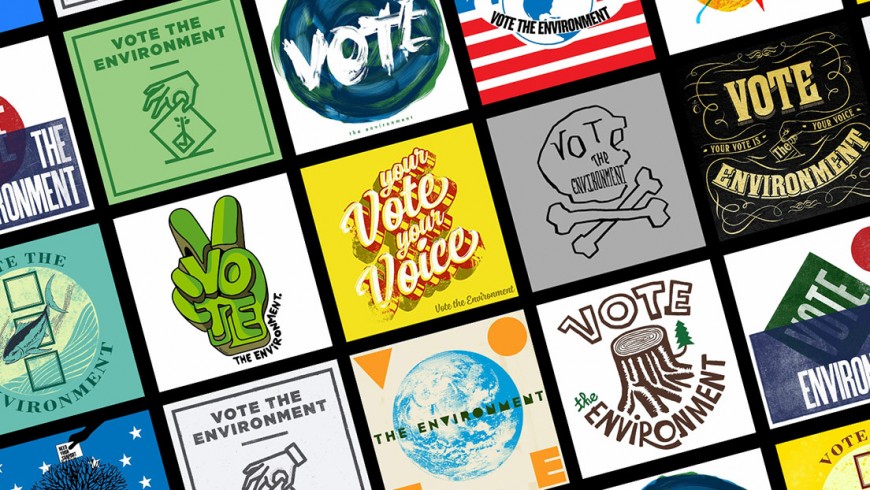 Vote-the-Environment-Poster-Collage