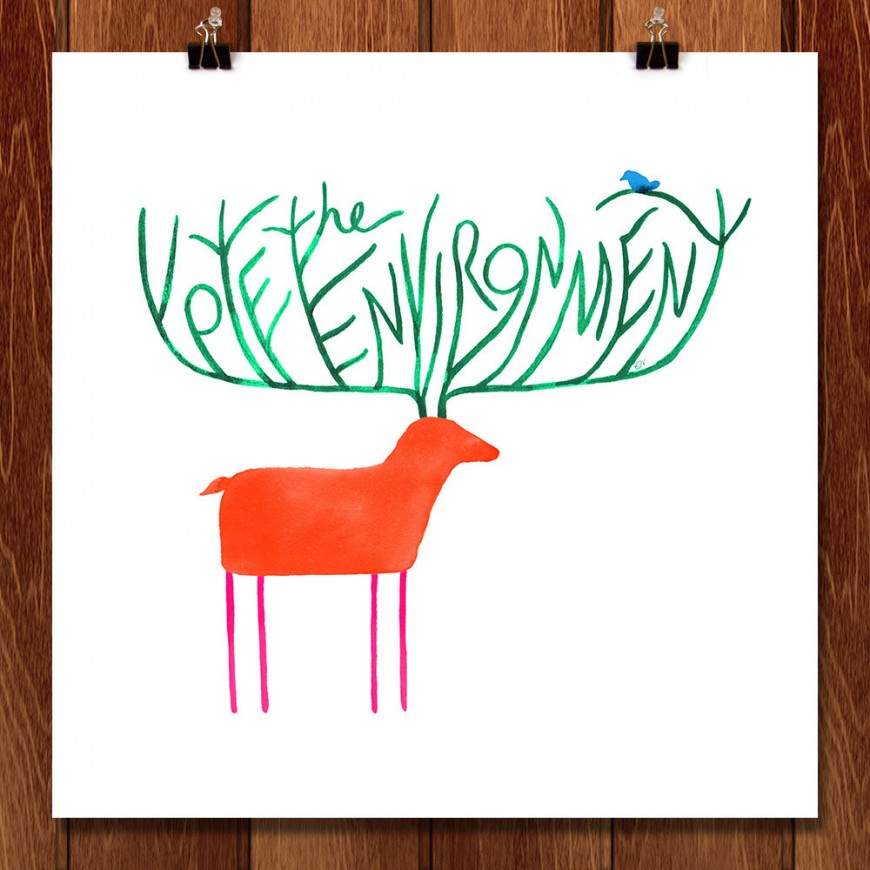 Vote-the-Environment-Poster-Katie-Vernon