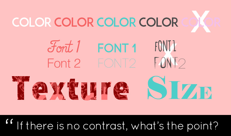contrast