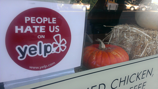 people hate us on yelp