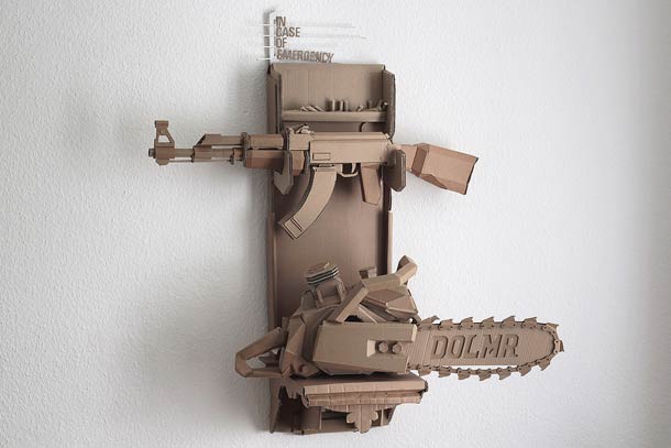 Bartek Elsner Paper sculpture