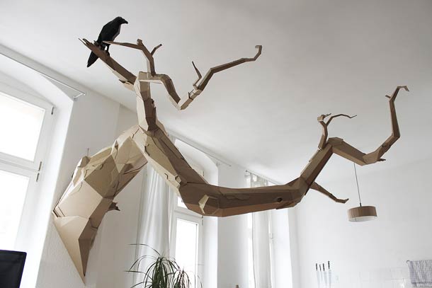 Bartek Elsner Paper sculpture
