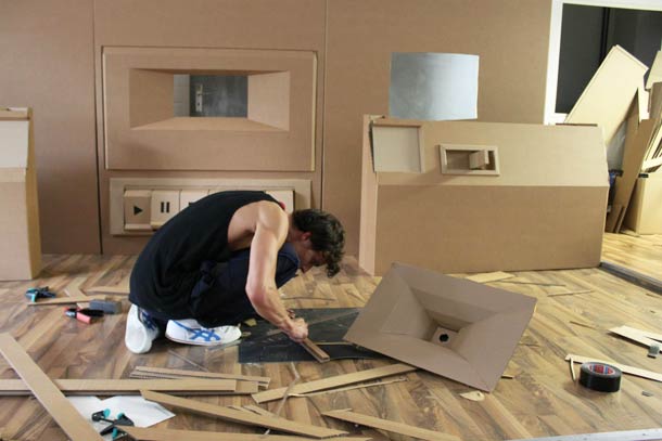 Bartek Elsner Paper sculpture