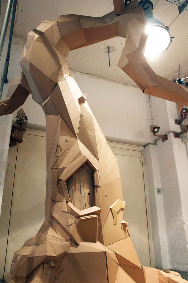Bartek Elsner Paper sculpture