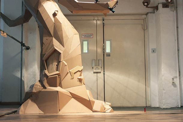 Bartek Elsner Paper sculpture