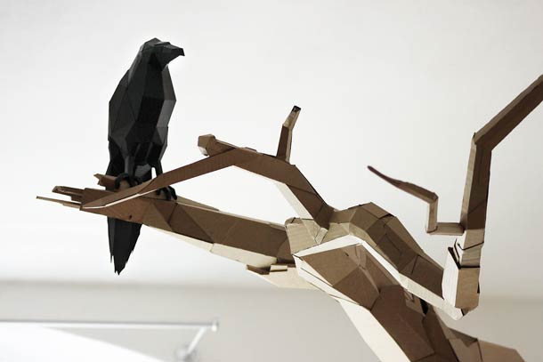 Bartek Elsner Paper sculpture