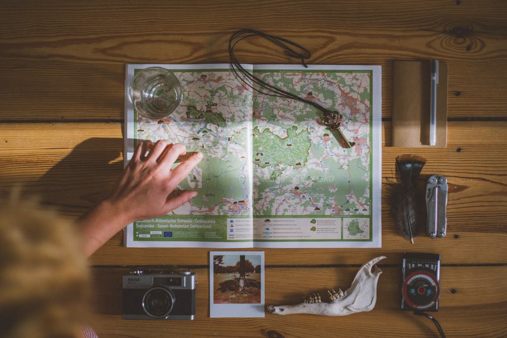 Monday mornings are for planning adventures by Julia Nimke