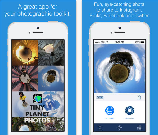 Tiny-Planet-Phone-App