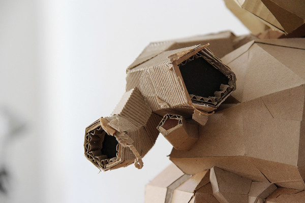 Bartek Elsner Paper sculpture