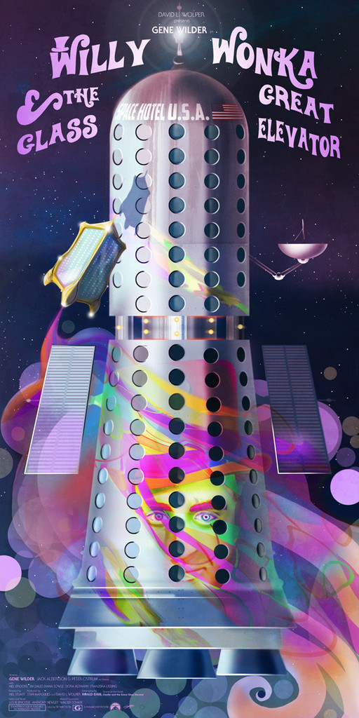 Willy Wonka & the Great Glass Elevator by Andy Fairhurst
