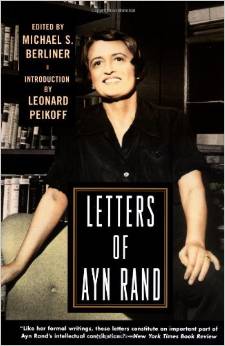 Letters of Ayn Rand Cover
