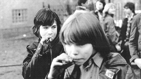 East Germans Smoking